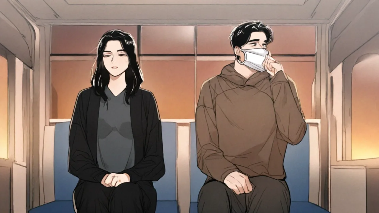 비행기에서 마스크를 부탁했다가 들은 말 대표 이미지