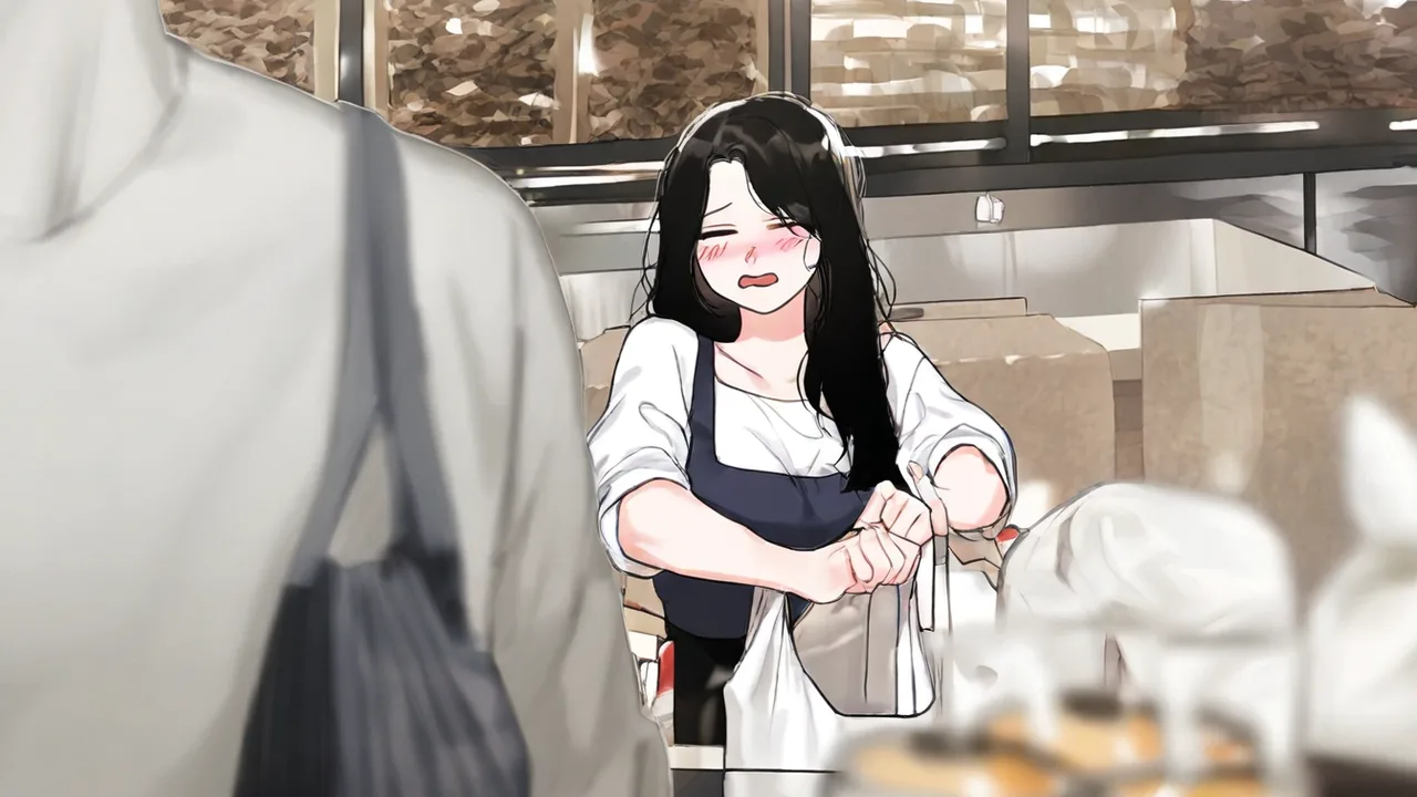 옷더미를 뒤지는데 직원으로 오해받았습니다 대표 이미지