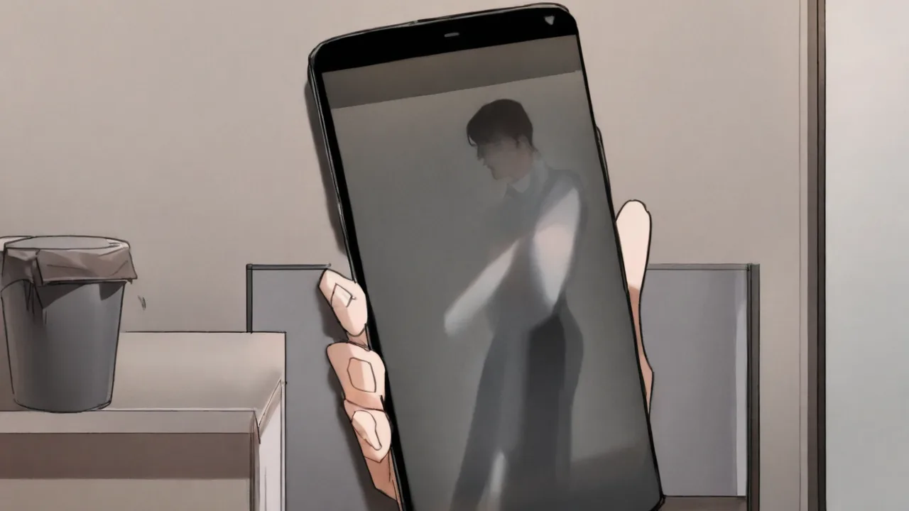아프다는 증거를 보내라는 상사에게 사진을 보냈다 대표 이미지
