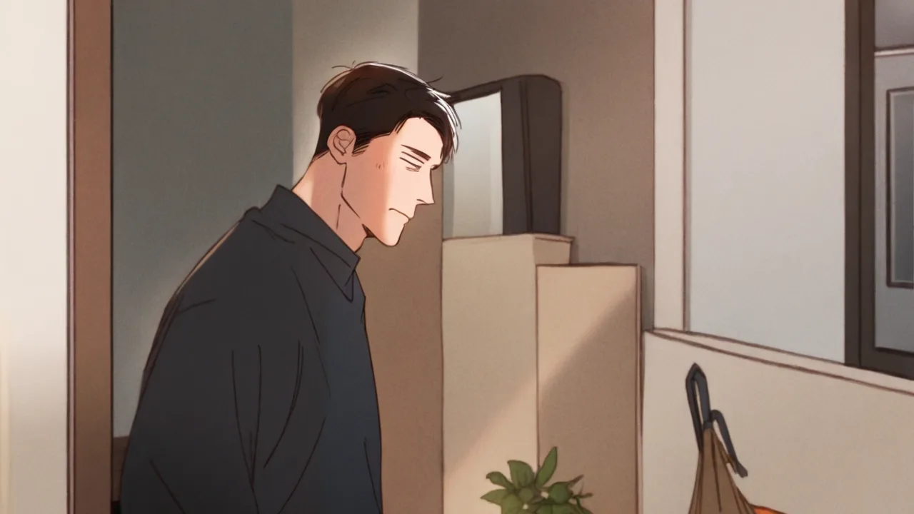 돈이 다 떨어졌을 때 아버지가 음식을 가져왔다 대표 이미지