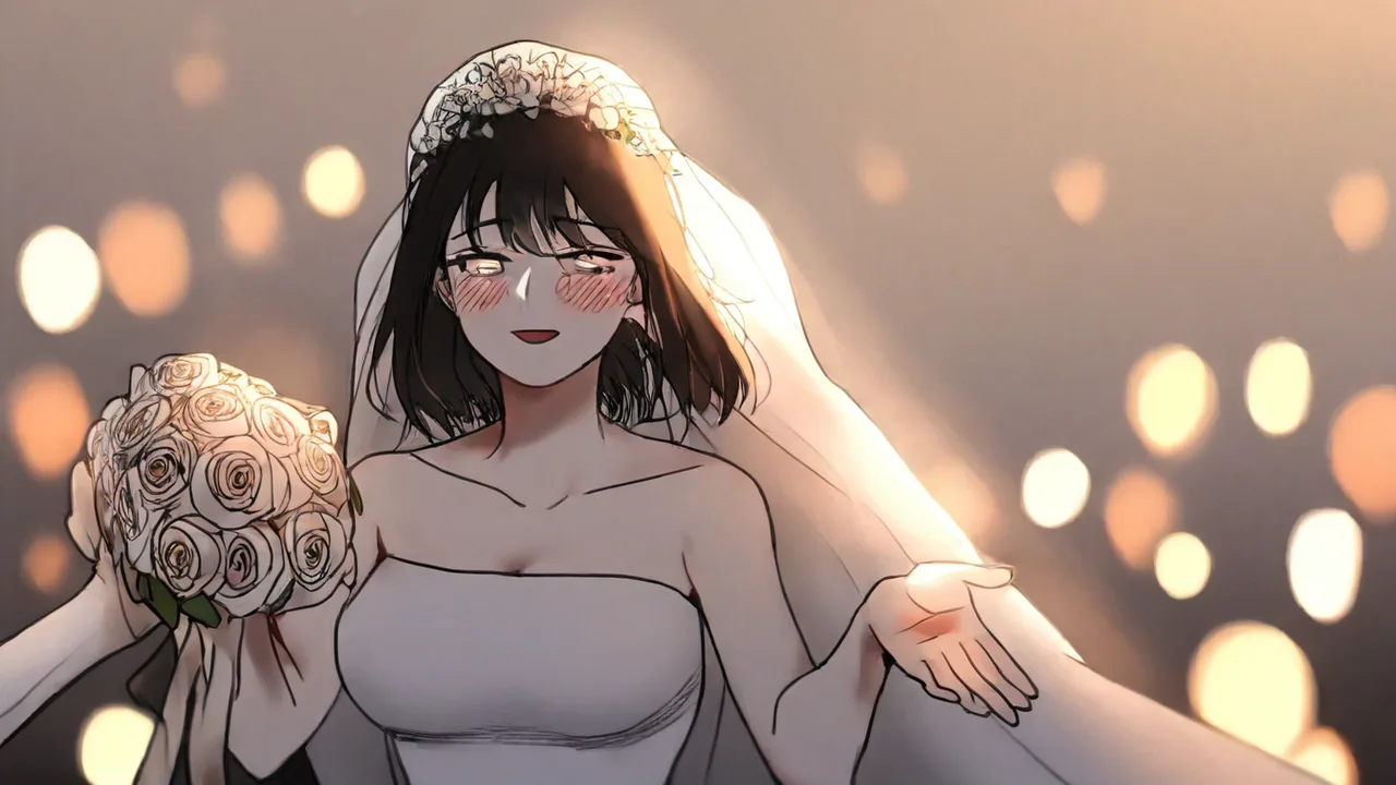 부케를 받은 사람에게 신부가 공개적으로 한 말 대표 이미지