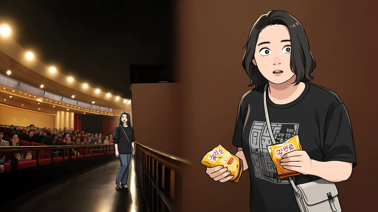 공연 보려고 서 있었는데 누가 좌석 언제 가냐고 물었다 대표 이미지